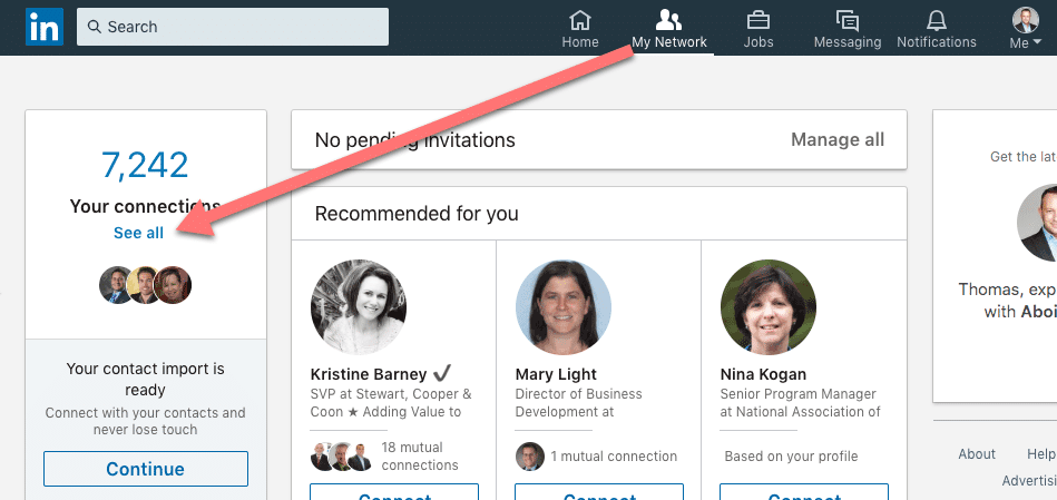 how to download your linkedin contacts 3