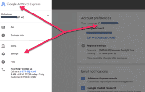 switching from adwords express to adwords
